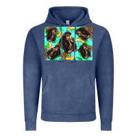 Vintage Denim Monkey bananas kid's bottle Vintage Hoodie - Artiststas
