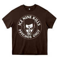 Chocolate Brown Ice Nine Kills , Heavy Core Tee - linhVisuals