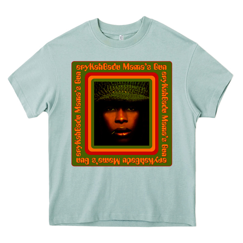 Erykah Badu Mama's Gun Heavy Core Tee by linhVisuals | Teevron