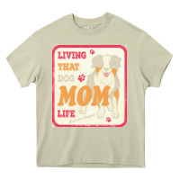 Mossy australian shepherd mom t  shirt living that dog mom life australian s Heavy Core Tee - linhVisuals