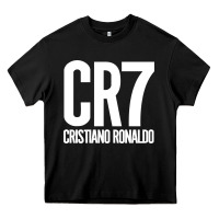 Black Cristiano CR7 Heavy Core Tee - linhVisuals
