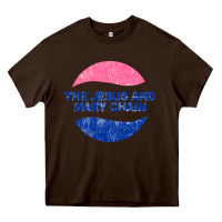 Chocolate Brown The Jesus And Marychain Heavy Core Tee - linhVisuals