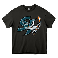 Asphalt the barracuda san jose Heavy Core Tee - linhVisuals