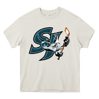 Cream the barracuda san jose Heavy Core Tee - linhVisuals