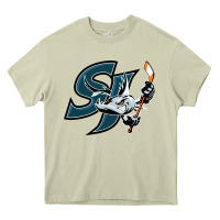 Mossy the barracuda san jose Heavy Core Tee - linhVisuals