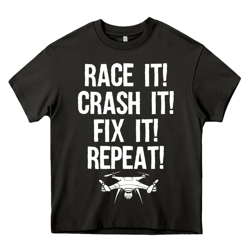 Funny Drone Racing Design Men Women Drone Pilot Rc Racers Heavy Core Tee by linhVisuals | Teevron