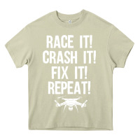 Mossy funny drone racing design men women drone pilot rc racers Heavy Core Tee - linhVisuals