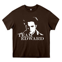 Chocolate Brown twilight bella jacob edward Heavy Core Tee - linhVisuals