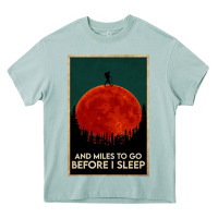 Arona hiking and miles to go before i sleep Heavy Core Tee - linhVisuals