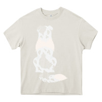 Cream australian shepherd Heavy Core Tee - linhVisuals