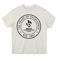 Cream boston conservatory Heavy Core Tee - linhVisuals