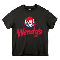 Asphalt wendys restaurant Heavy Core Tee - linhVisuals