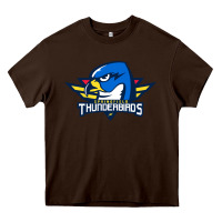 Chocolate Brown the thunderbirds springfield Heavy Core Tee - linhVisuals