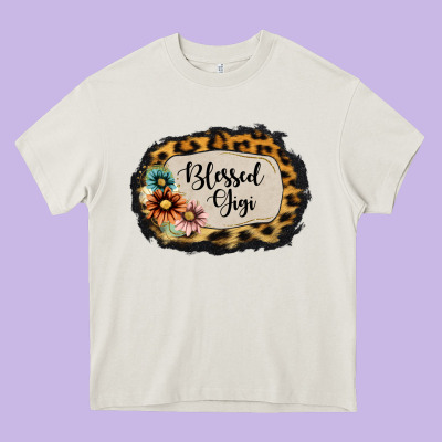 Blessed Gigi Heavy Core Tee Designed By Jasminsmagicworld