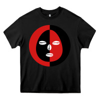 Black eleggua 2 colors face Heavy Core Tee - linhVisuals