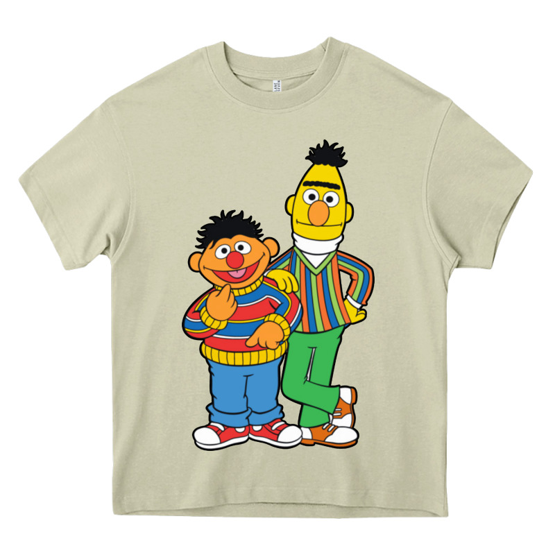 Bert And Ernie Heavy Core Tee by linhVisuals | Teevron