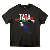 Asphalt mens tata croatian father croatia bester papa father's day Heavy Core Tee - linhVisuals
