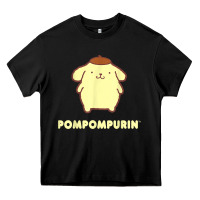 Black pompompurin character front and back t shirt Heavy Core Tee - linhVisuals