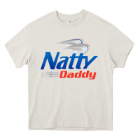 Cream mens natty daddy dad bod light humor beer lover father's day Heavy Core Tee - linhVisuals