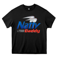 Black mens natty daddy dad bod light humor beer lover father's day Heavy Core Tee - linhVisuals