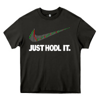 Asphalt just hodl it Heavy Core Tee - linhVisuals