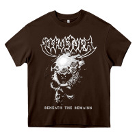 Chocolate Brown Sepultura The Remains Heavy Core Tee - linhVisuals