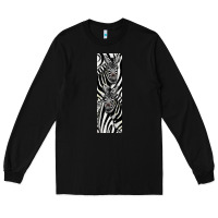 Black Zebra Long Sleeve Tee - LillyAllenDesigns