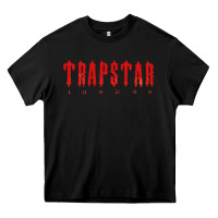 Black trapstar Heavy Core Tee - linhVisuals