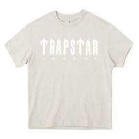 Cream trapstar Heavy Core Tee - linhVisuals