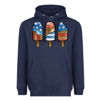 Navy Patriotic Leopard Popsicles Heavyweight Hoodie - Jasminsmagicworld