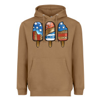 Toasted Coconut Patriotic Leopard Popsicles Heavyweight Hoodie - Jasminsmagicworld