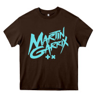 Chocolate Brown martin garix Heavy Core Tee - linhVisuals