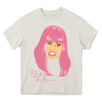 Cream nicki Heavy Core Tee - linhVisuals