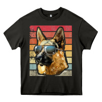 Asphalt retro vintage german shepherd german shepherd dog gift Heavy Core Tee - linhVisuals