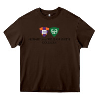 Chocolate Brown hobart and william smith colleges Heavy Core Tee - linhVisuals