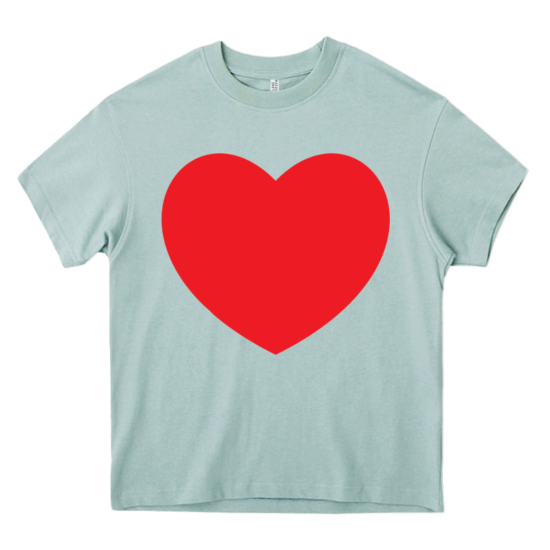 Big Heart Heavy Core Tee by linhVisuals | Teevron
