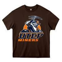 Chocolate Brown utep gifts miners gifts Heavy Core Tee - linhVisuals
