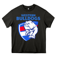 Asphalt western bulldogs Heavy Core Tee - linhVisuals