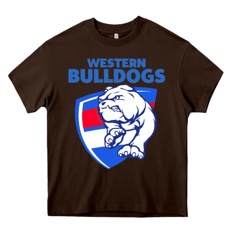 Western Bulldogs Heavy Core Tee by linhVisuals | Teevron