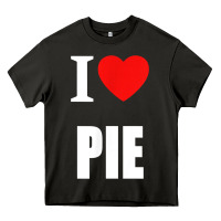 Asphalt retro vintage classic i love pie for pie lovers cooks chefs t shirt Heavy Core Tee - linhVisuals