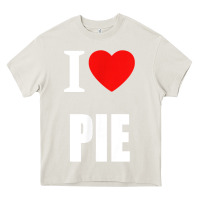 Cream retro vintage classic i love pie for pie lovers cooks chefs t shirt Heavy Core Tee - linhVisuals