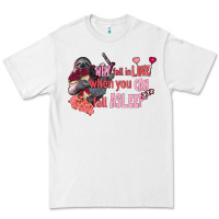 White sloth why fall in love when you can fall asleep Premium Tee - FaDigitalArtStudio