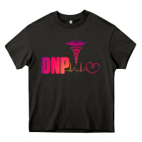 Dnp Doctor Of Nursing Practice Heartbeat Color Rn Nurse Heavy Core Tee | Teevron