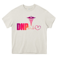 Cream dnp doctor of nursing practice heartbeat color rn nurse Heavy Core Tee - linhVisuals