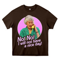 Chocolate Brown dorothy zbornak Heavy Core Tee - linhVisuals