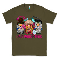 Army Green hair whisperers Classic Tee - BarkalooDesign