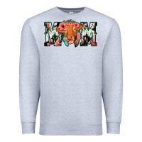 Heather Grey Cow Mom Premium Sweatshirt - Jasminsmagicworld