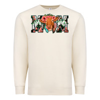 Sandshell Cow Mom Premium Sweatshirt - Jasminsmagicworld