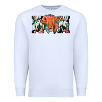White Cow Mom Premium Sweatshirt - Jasminsmagicworld
