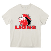 Cream lions rugby super league Heavy Core Tee - linhVisuals